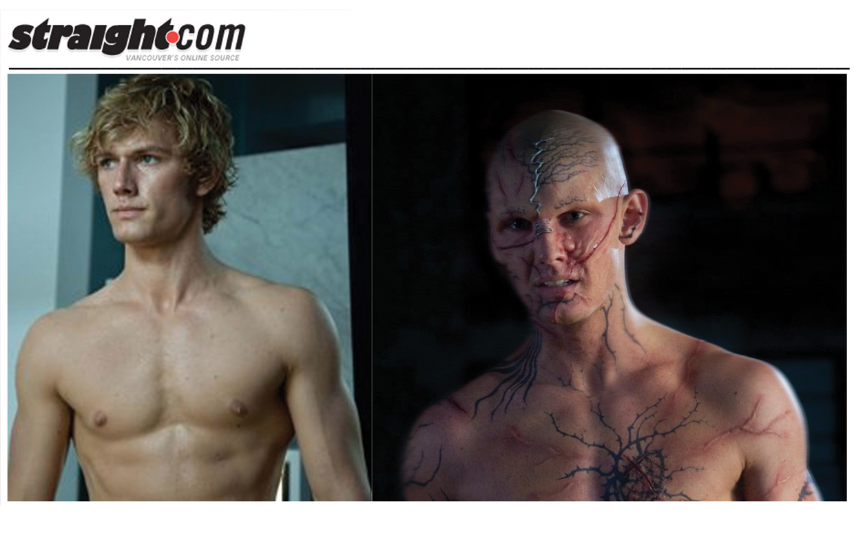  l 127 Hours makeup and special effects artist Tony Gardner  makes Alex Pettyfer Beastly - ALTERIAN INC.
